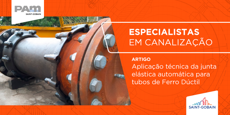 Junta elástica automática para tubos de Ferro Dúctil